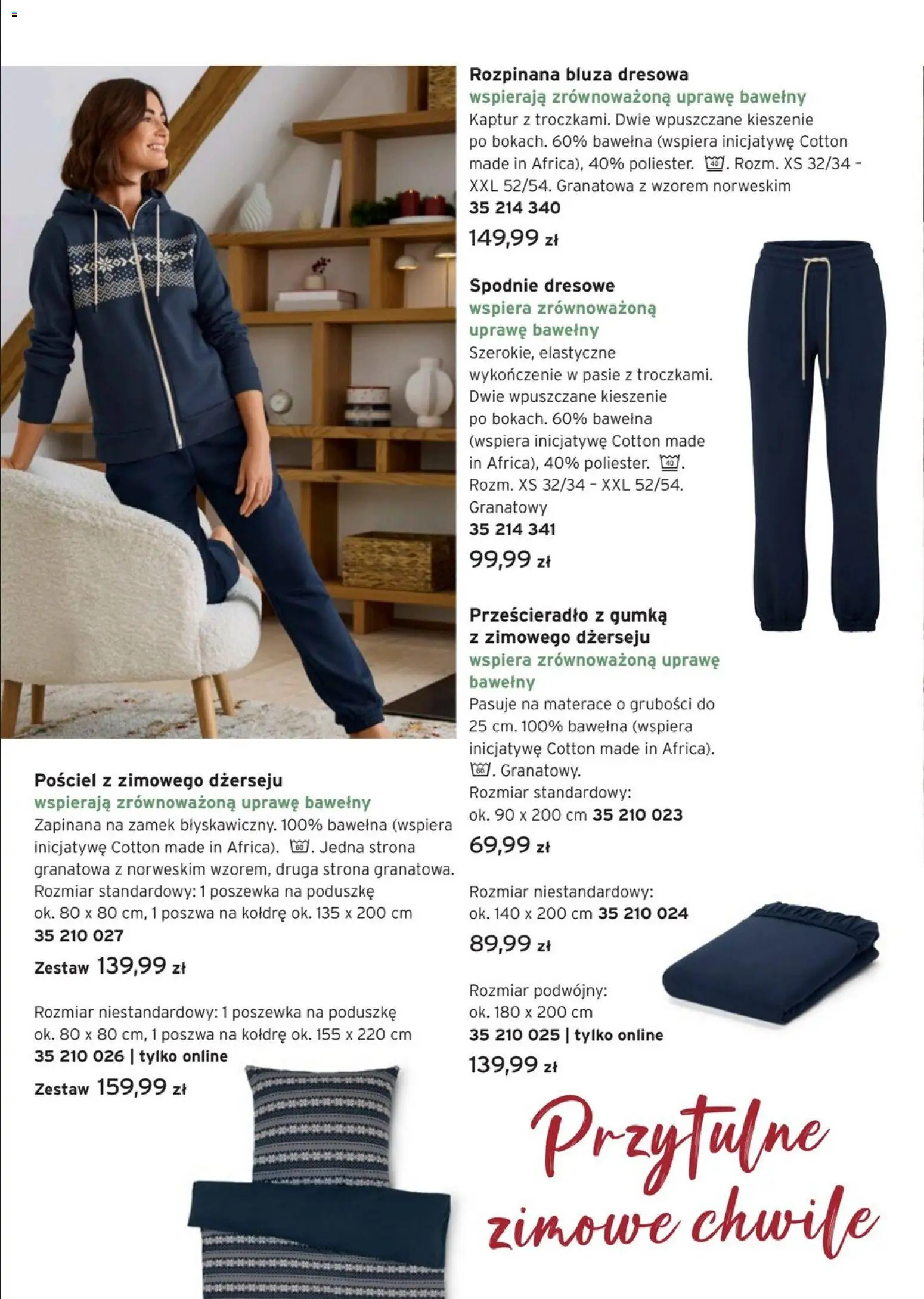 Tchibo promocje od 16.12.2025 | Strona: 18 | Produkty: Pościel, Spodnie