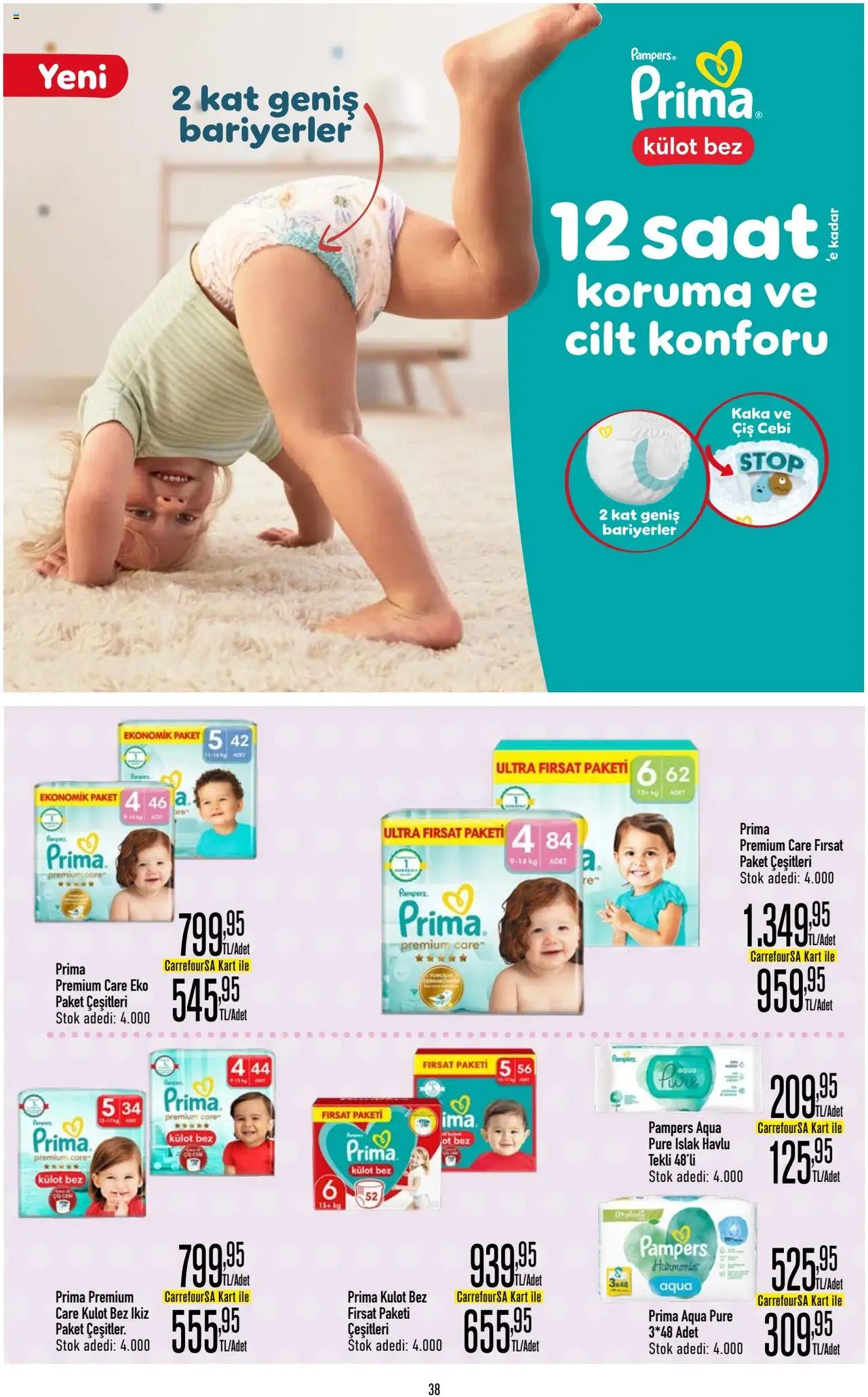 CarrefourSA Katalog - 01.08.2025 tarihinden itibaren geçerlidir | Sayfa: 38 | Ürünler: Külot, Saat, Ot