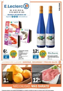 Vista previa E.Leclerc folleto válido desde el 30.07.2025