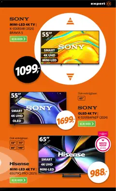 Expert folder - Voorbeeld van een folder van Expert, geldig van 23.03.2026 | Pagina: 3 | Producten: Tv