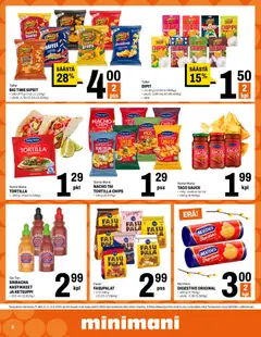 Minimani-mainoslehti voimassa 31.03.2026 alkaen | Sivu: 8