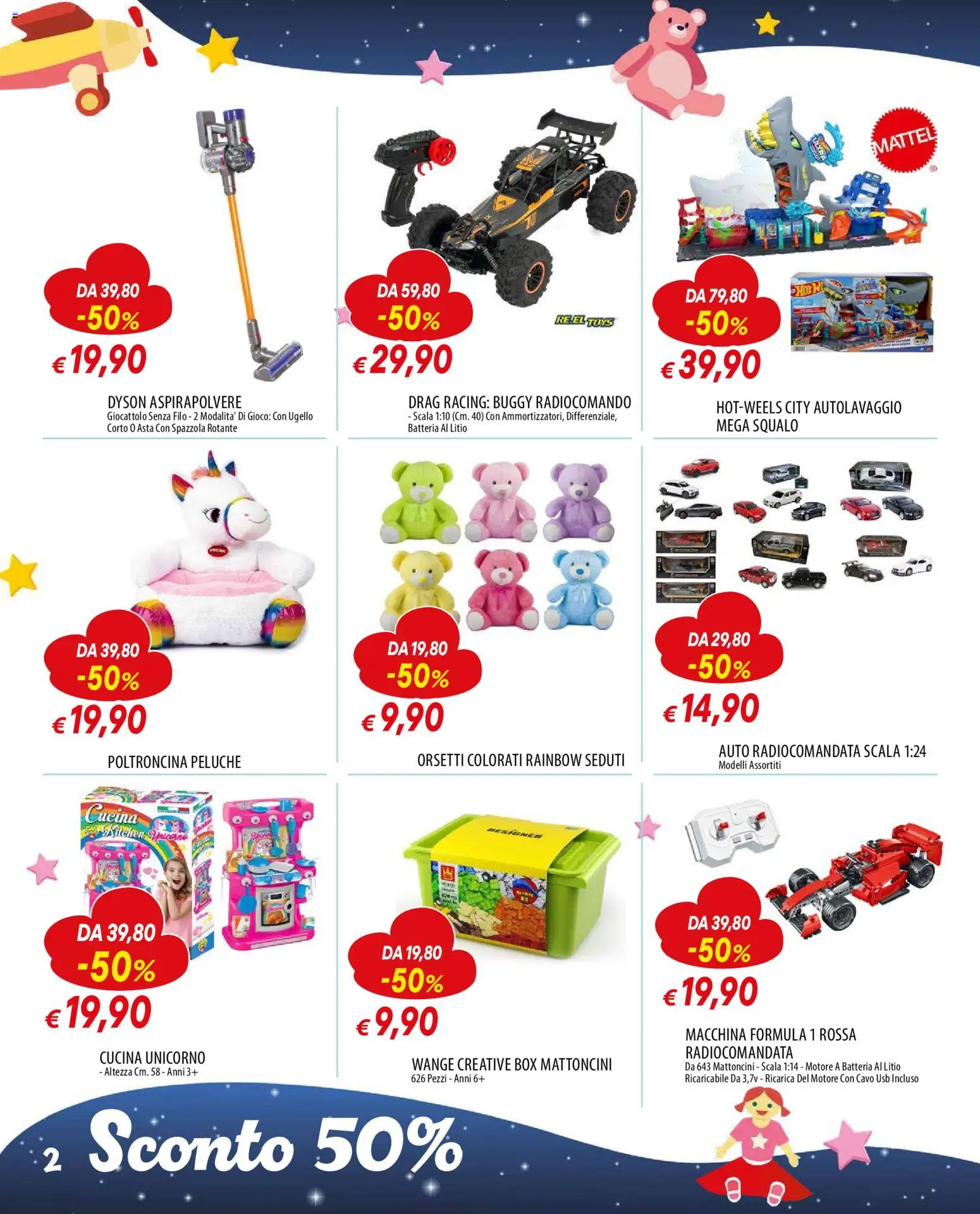 Volantino Galassia del 24.11.2025 | Pagina: 2 | Prodotti: Spazzola, Cavo, Dyson, Batteria