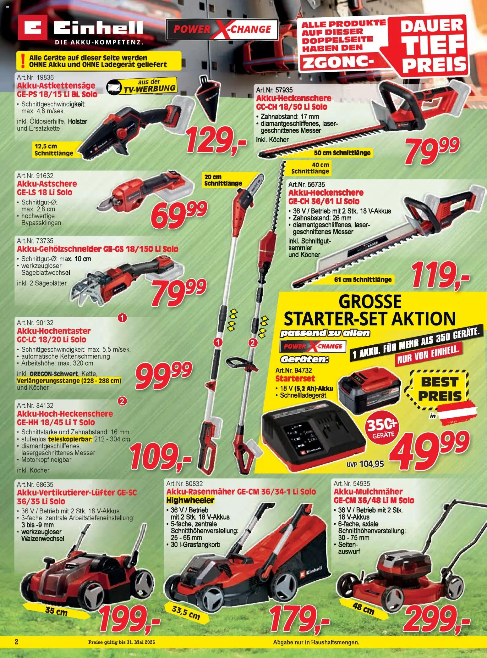 Zgonc Flugblatt Mai I 2026 gültig ab 01.04.2026 | Seite: 2 | Produkte: Kocher