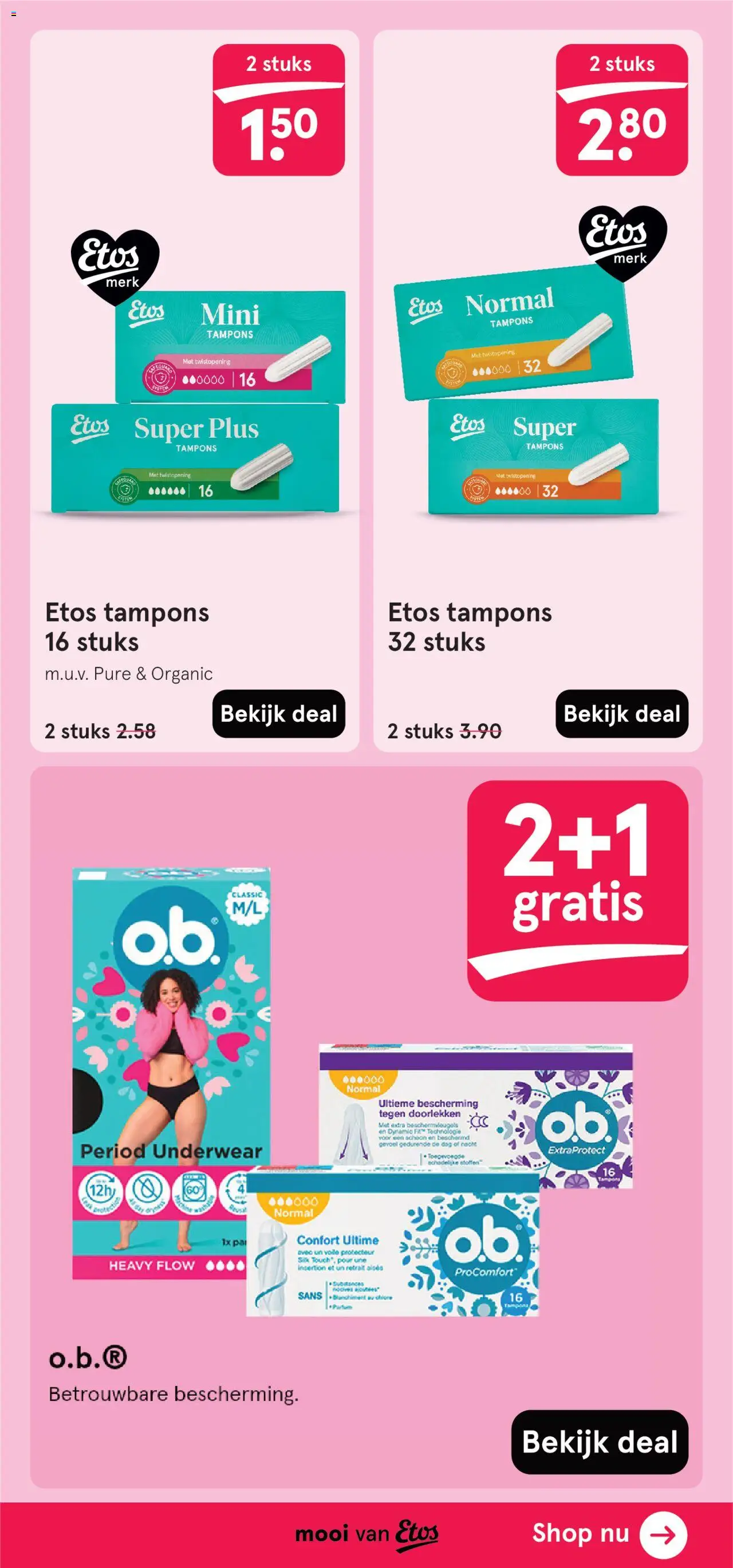  | Pagina: 41 | Producten: Tampons