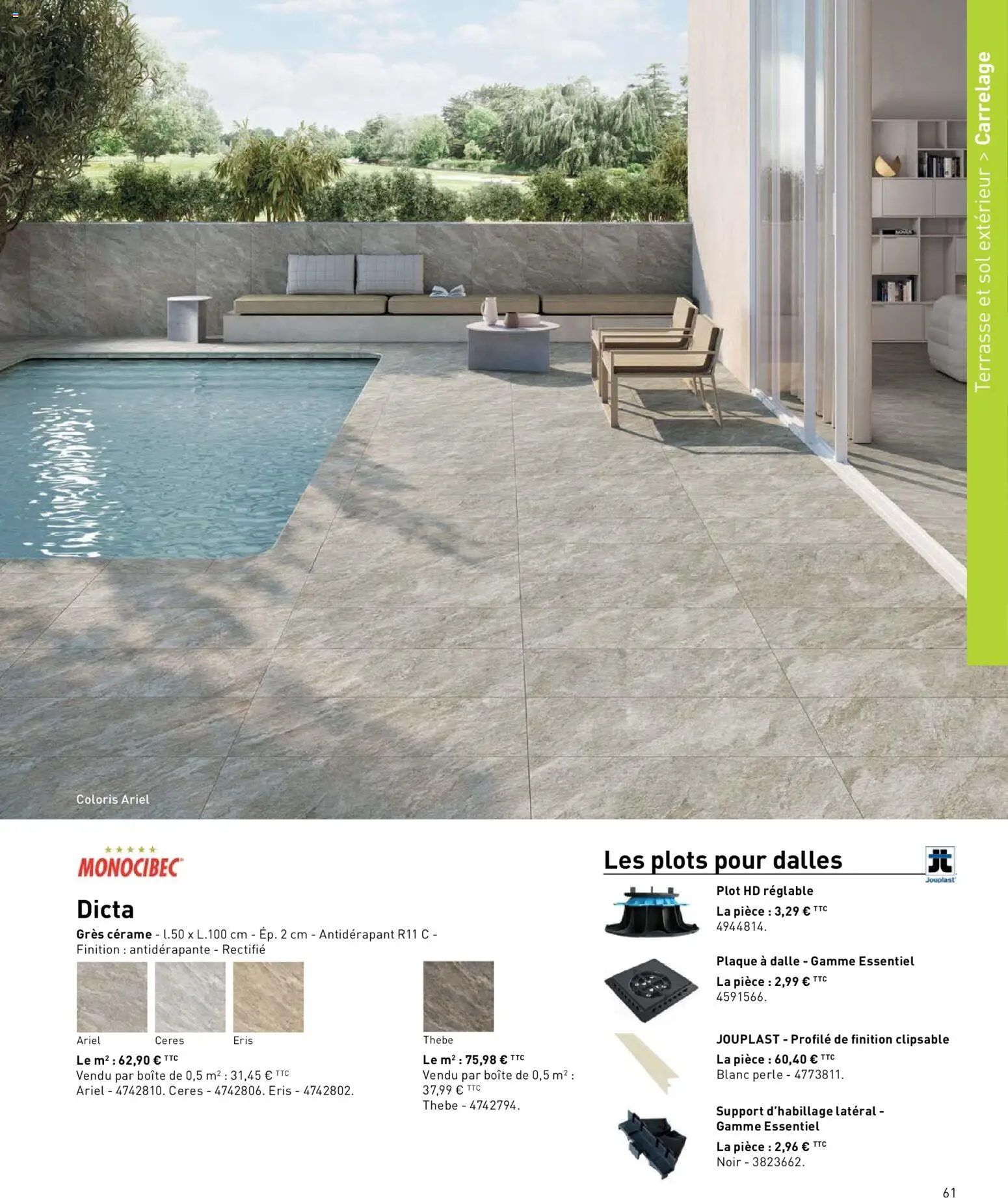 {H1} | Page: 61 | Produits: Ariel, Plots