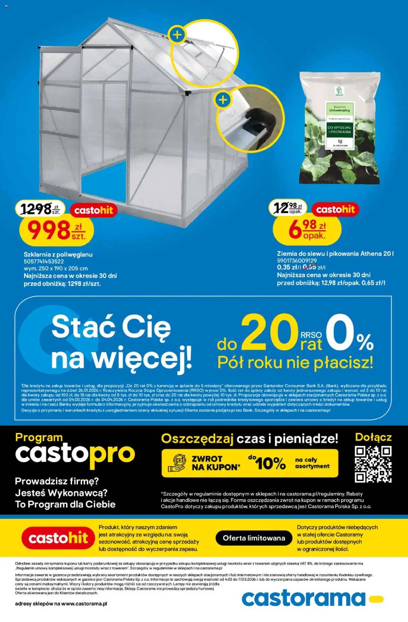 Castorama gazetka od 04.03.2026 | Strona: 20 | Produkty: Ziemia