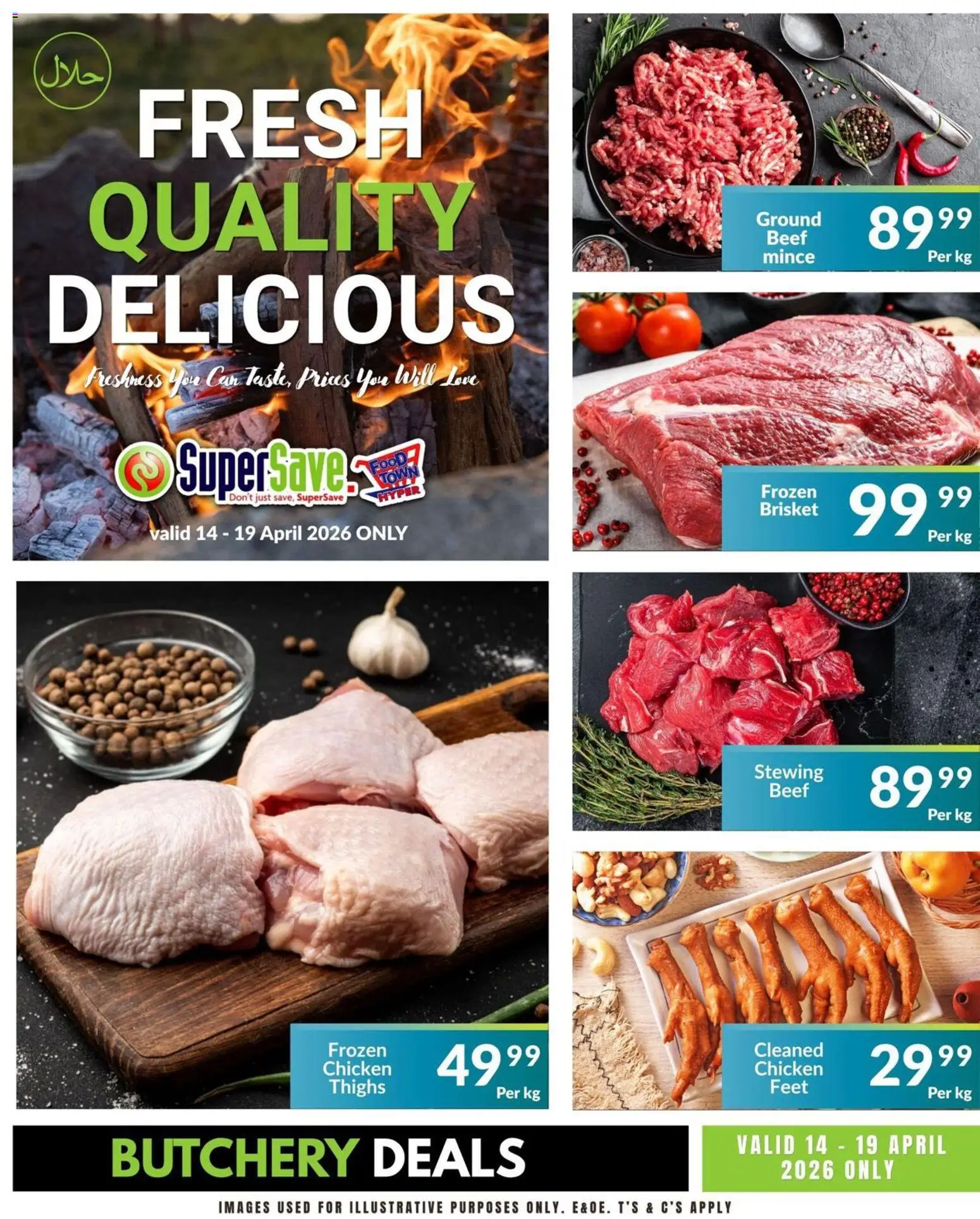 New Super Save catalogue – valid from 14.04.2026 | Page: 2 | Products: Chicken, Beef