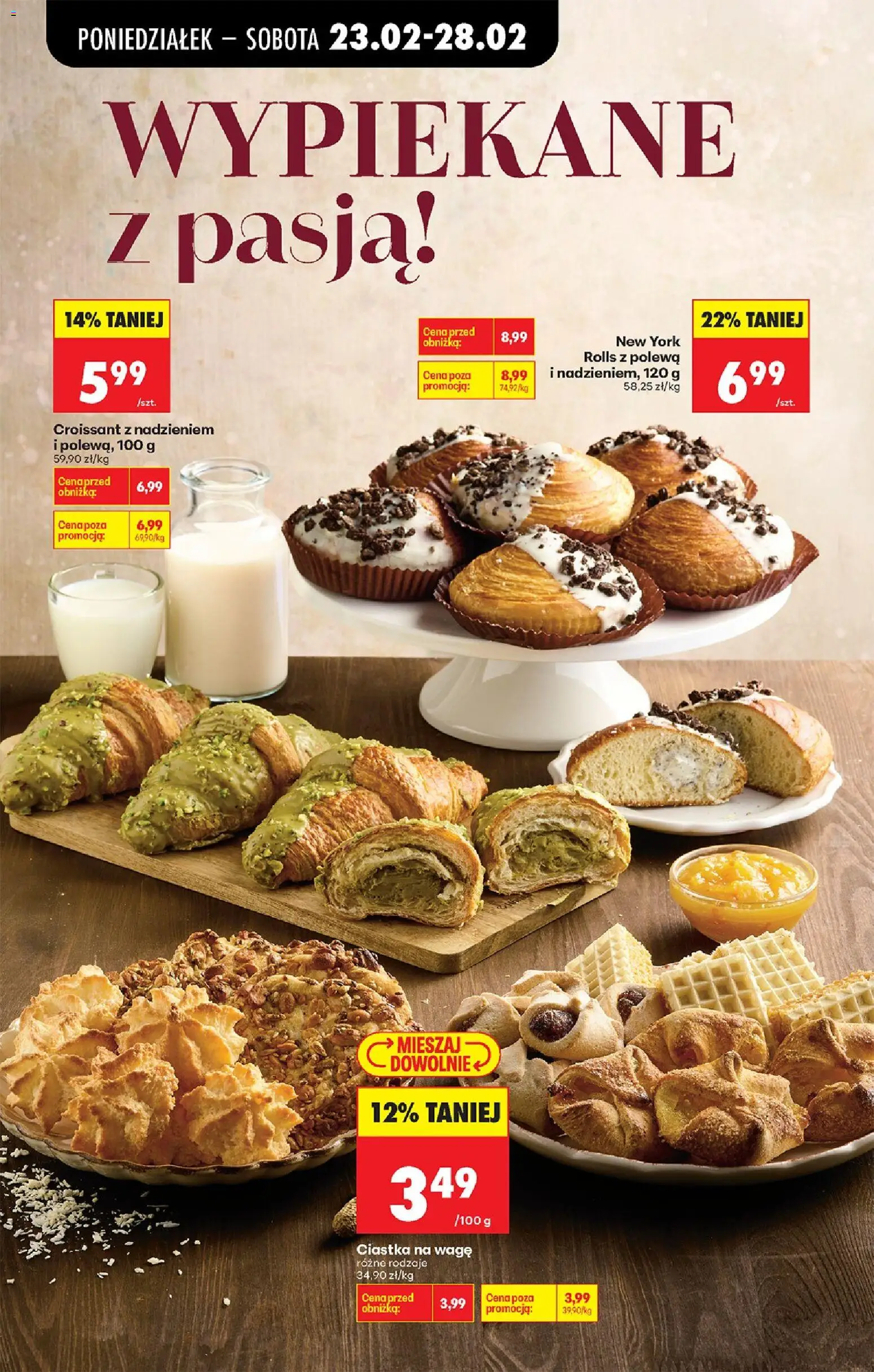 Biedronka Polsko leták od 23.02.2026 | Strana: 52 | Produkty: Croissant