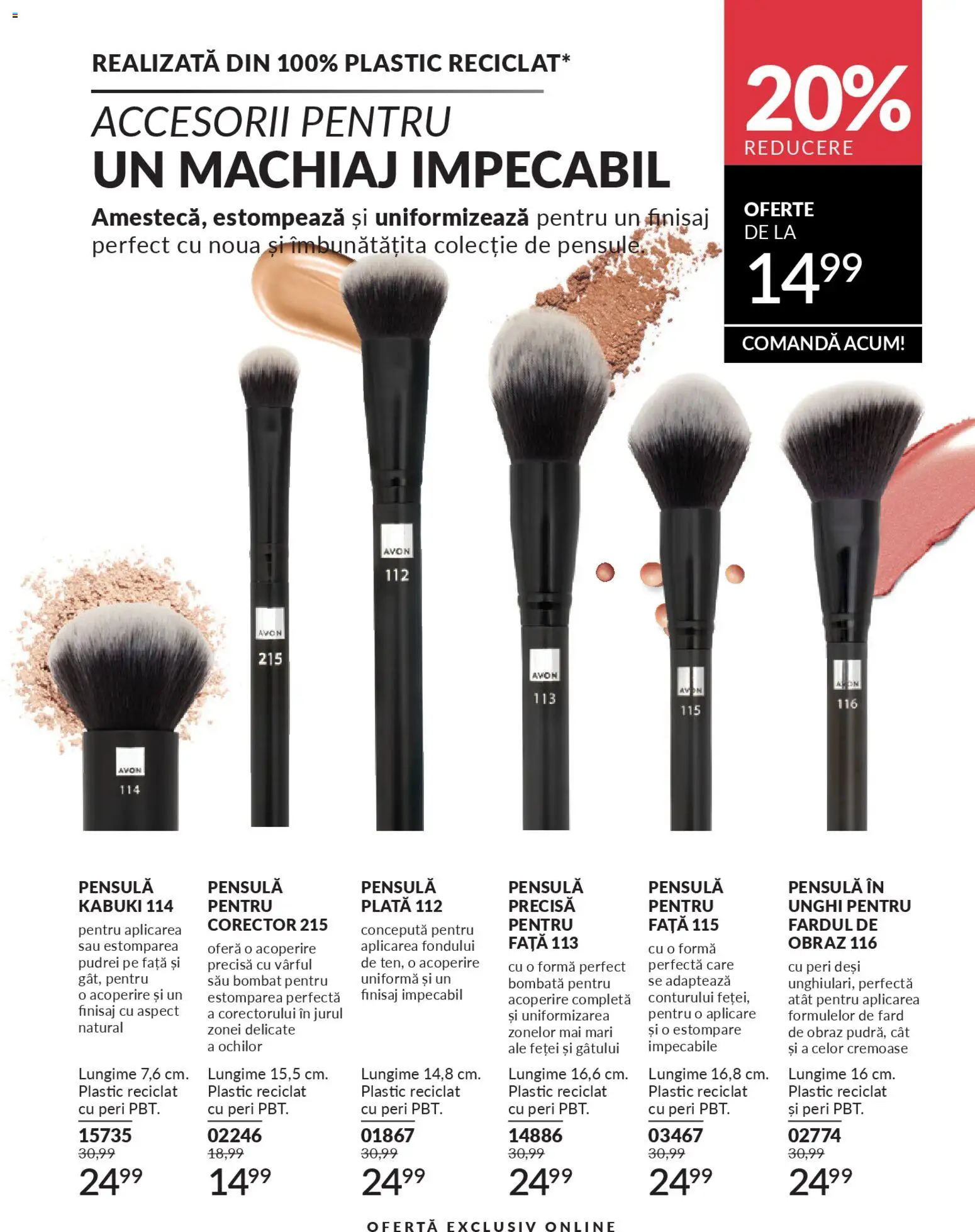 Noul catalog Avon – valabil de la 01.02.2026 | Pagină: 203 | Produse: Machiaj
