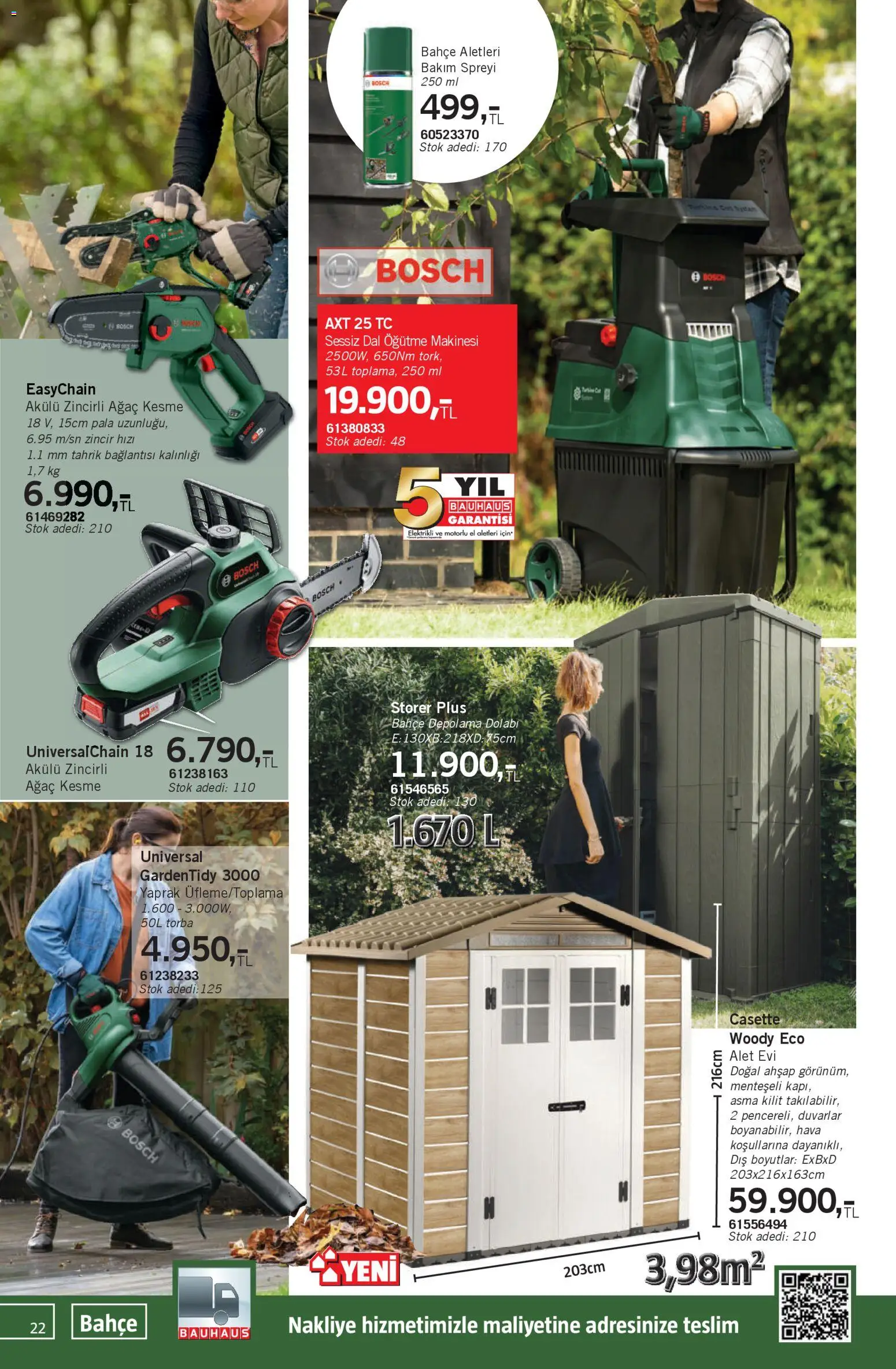 Bauhaus Katalog - 03.01.2026 tarihinden itibaren geçerlidir | Sayfa: 22