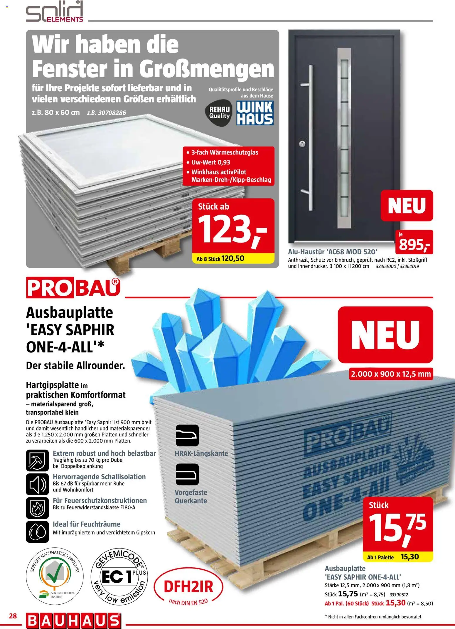 Bauhaus Prospekt 	 – gültig ab 28.03.2026 | Seite: 28