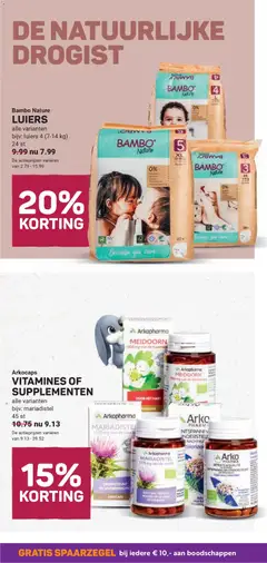 Ekoplaza - Folder week 44 - Voorbeeld van een folder van Ekoplaza, geldig van 29.10.2025 | Pagina: 18 | Producten: Meidoorn, Supplementen