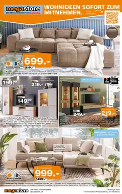 Segmüller Highlight Angebote ab 31.01.2026 gültig | Seite: 40 | Produkte: Bigsofa, Hocker, Wandboard, Vitrine