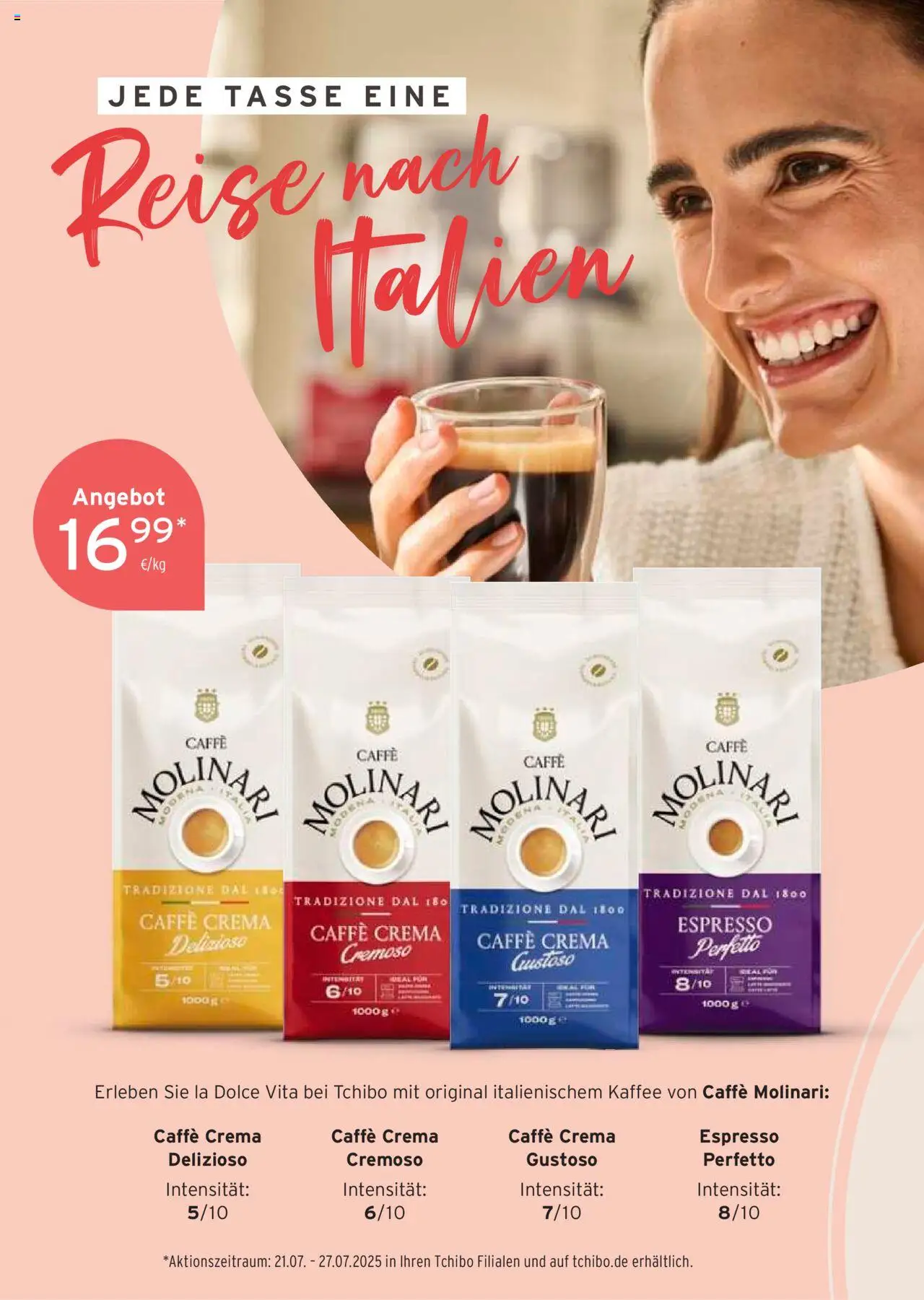 Prospekt Tchibo Ein Gefühl von Leichtigkeit - gültig ab dem 23.07.2025 | Seite: 26 | Produkte: Kaffee