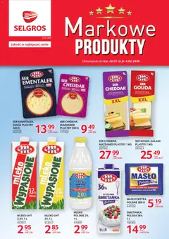 Pogląd oferty "Selgros cash&carry Gazetka - Markowe produkty" - ważna od 22.01.2026