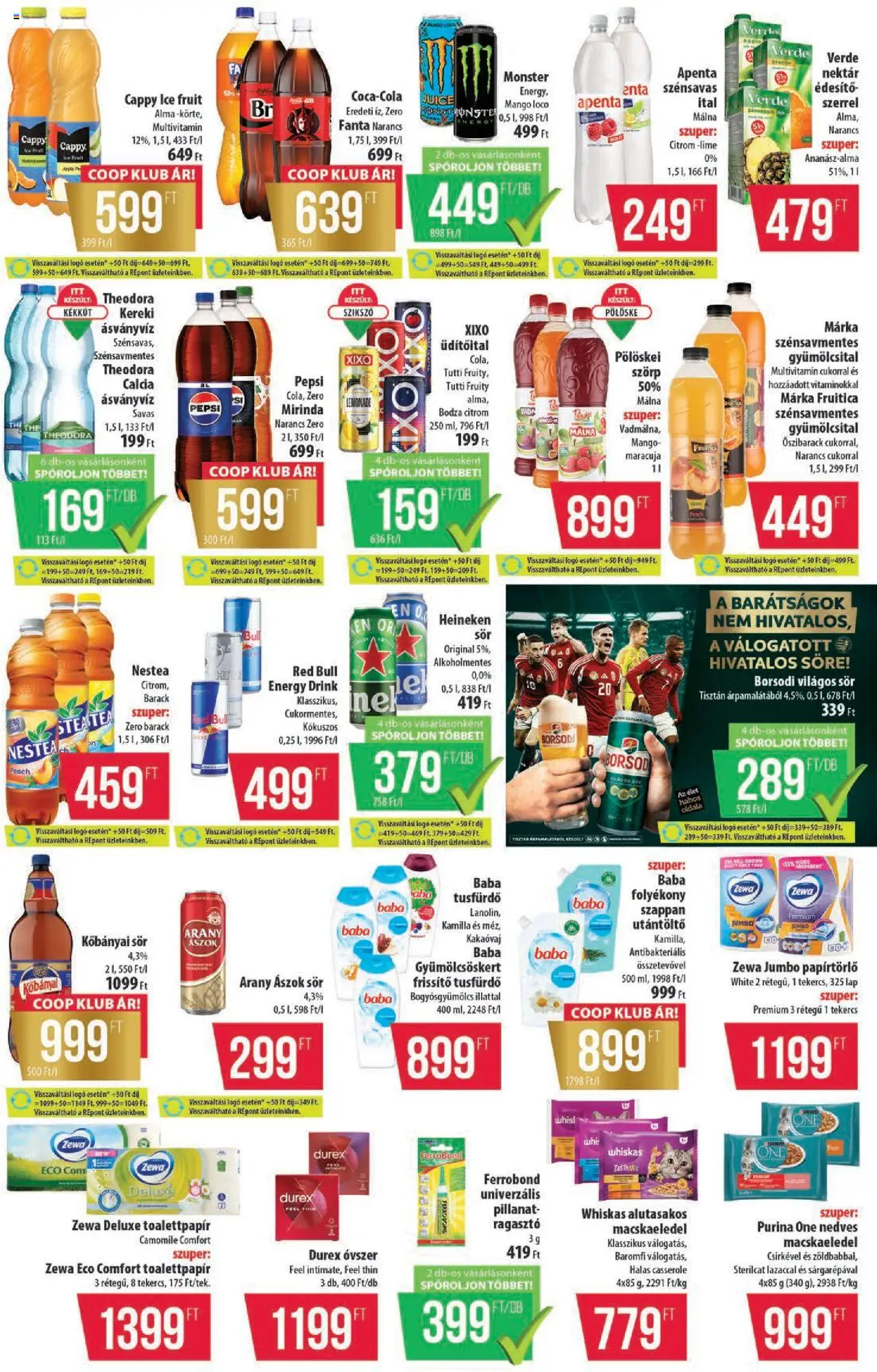 COOP akciós ujság - amely érvényes a következő dátumtól: 09.10.2025 | Oldal: 7 | Termékek: Szörp, Multivitamin, Paprika babura, Mangó
