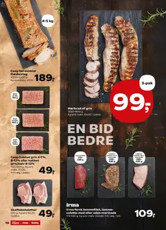 Super Brugsen - Tilbudsavis uge 11 gyldig fra 06.03.2026 | Side: 10 | Produkter: Flæskesteg