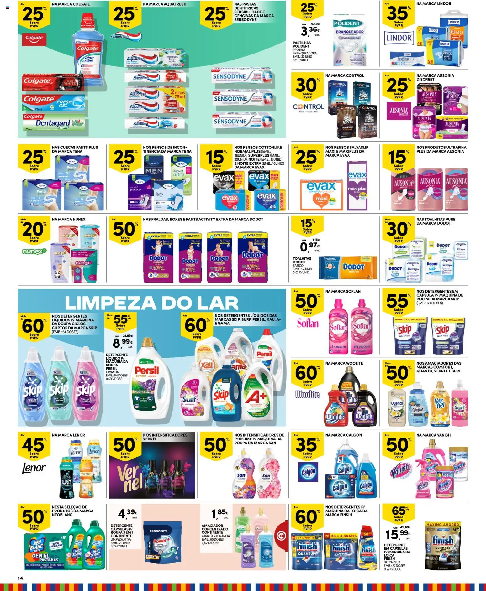 Continente Madeira │ válido de 04.11.2025 | Página: 14 | Produtos: Perfume, Detergente, Persil, Cuecas