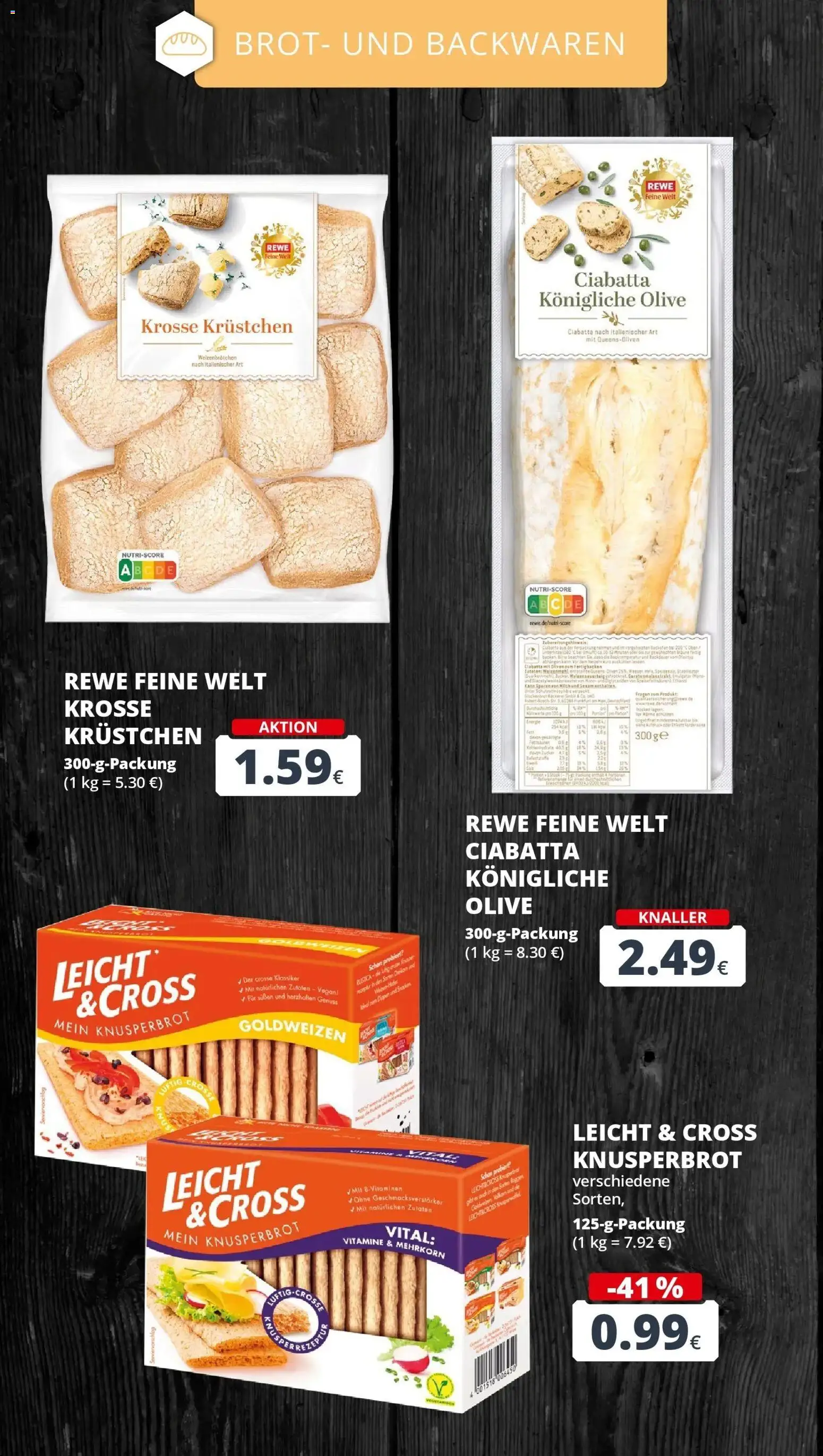 Rewe Prospekt Bergheim	 – gültig ab 15.03.2026 | Seite: 8 | Produkte: Brot