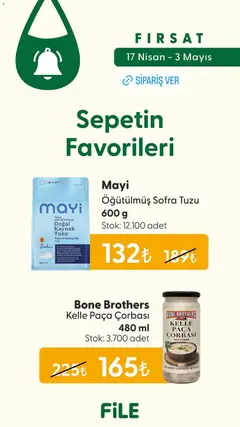 17.04.2026 tarihinden itibaren geçerli olan File Market kataloğu önizlemesi