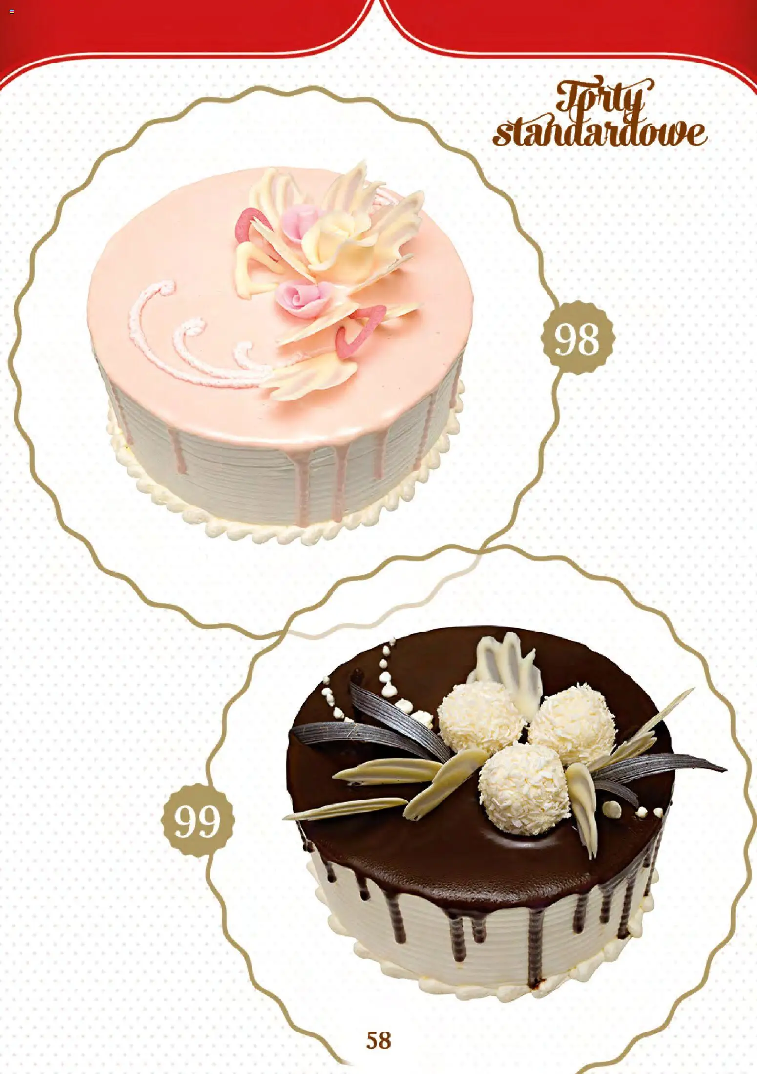 Topaz gazetka - Torty od 27.04.2026 | Strona: 58