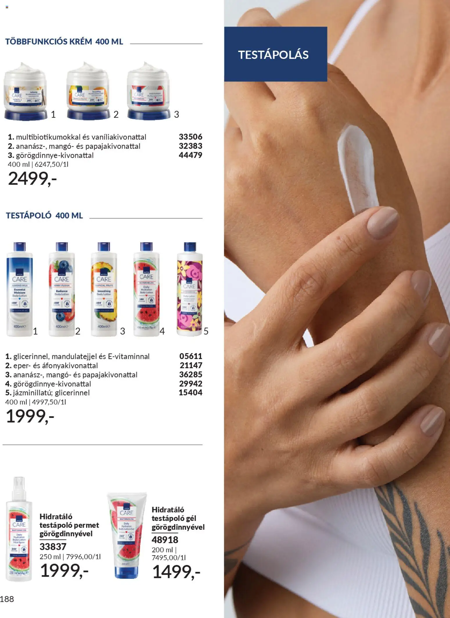 Avon akciós ujság - amely érvényes a következő dátumtól: 01.01.2026 | Oldal: 192 | Termékek: Body, Testápoló, Eper, Mangó