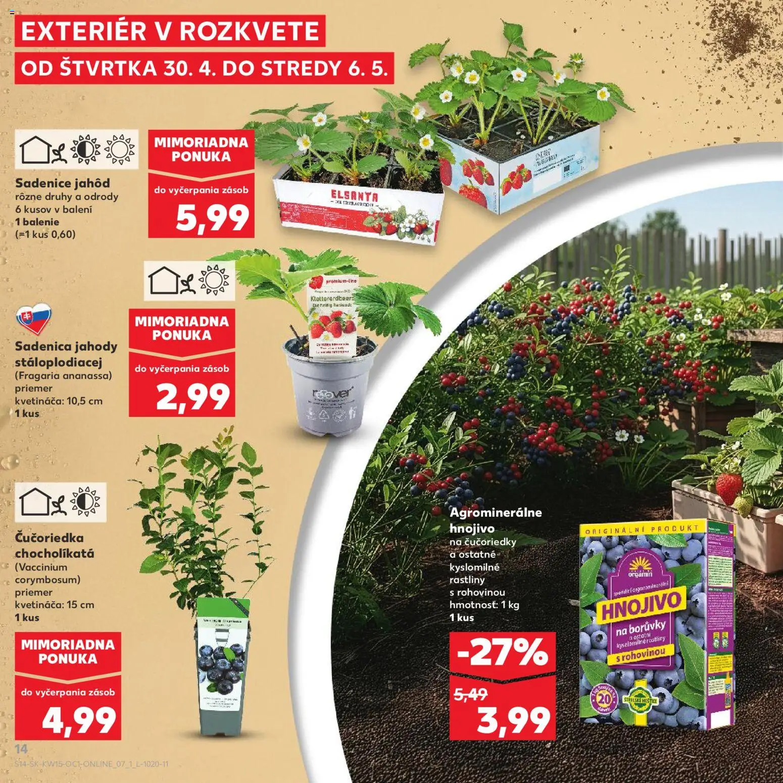 Kaufland SK akciós ujság - amely érvényes a következő dátumtól: 09.04.2026 | Oldal: 14