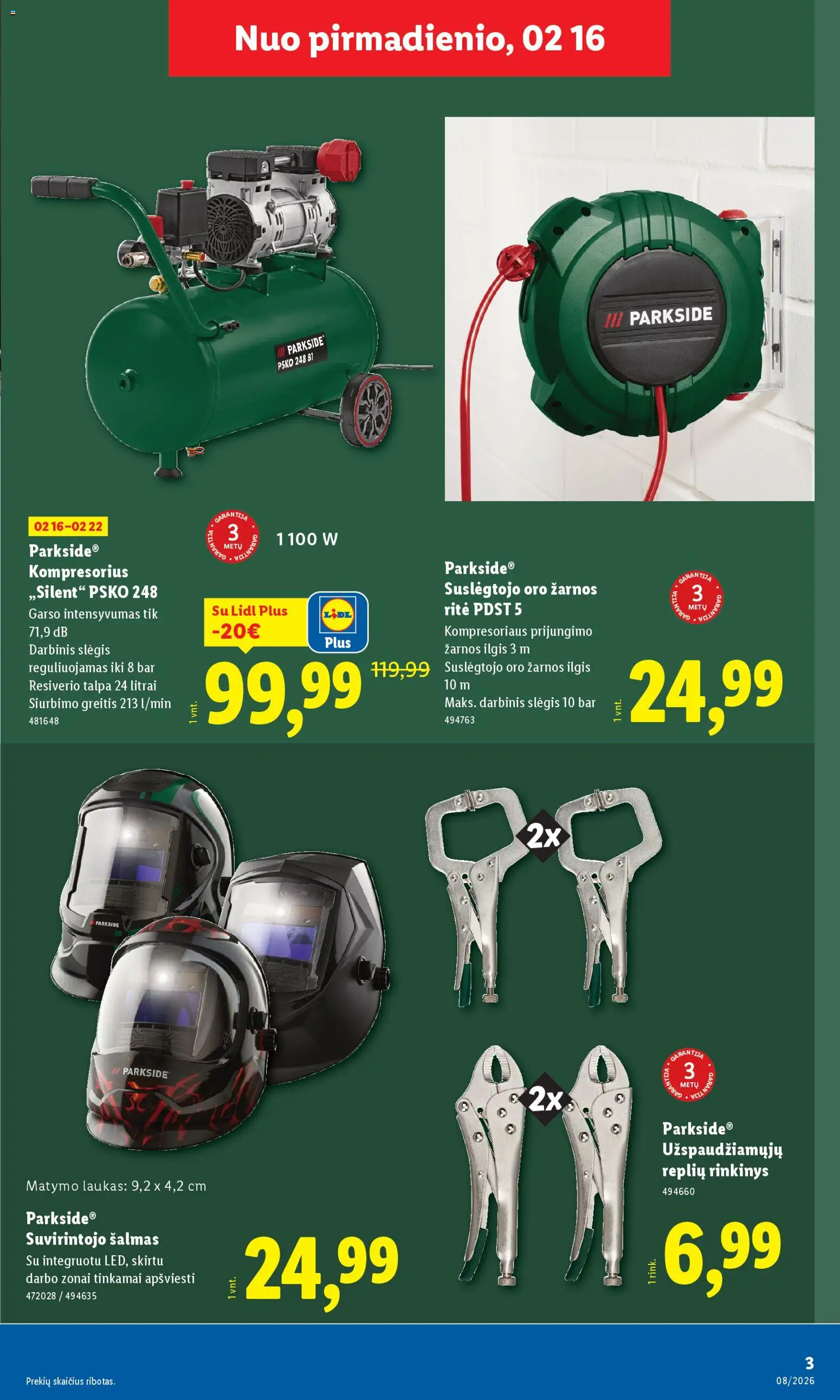 LIDL akcijos nuo 16.02.2026 | Puslapis: 3