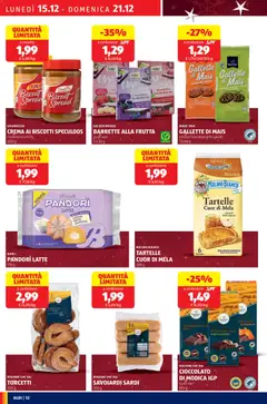 Anteprima del volantino Volantino Aldi	 valido a partire dal 15.12.2025 | Pagina: 12 | Prodotti: Crema, Cioccolato, Biscotti, Frutta
