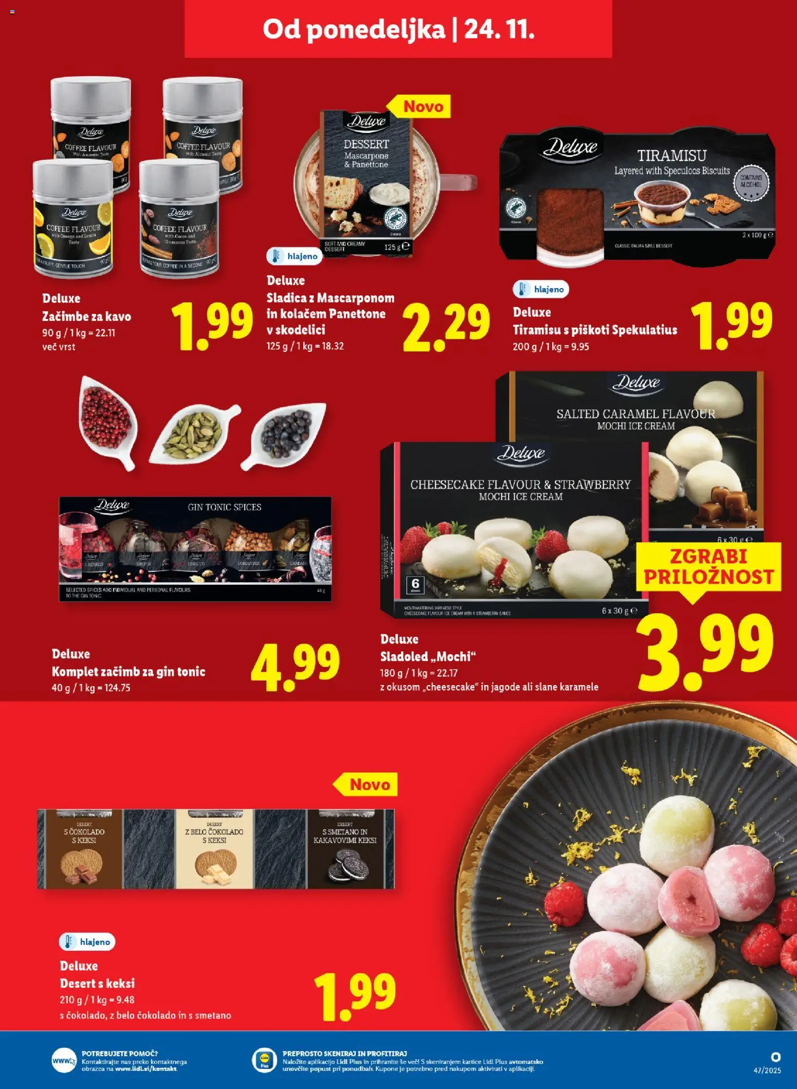 Novi Lidl katalog ponudbe – veljaven od 24.11.2025 | Stran: 41 | Izdelki: Gin, Jagode, Piskoti, Zacimbe