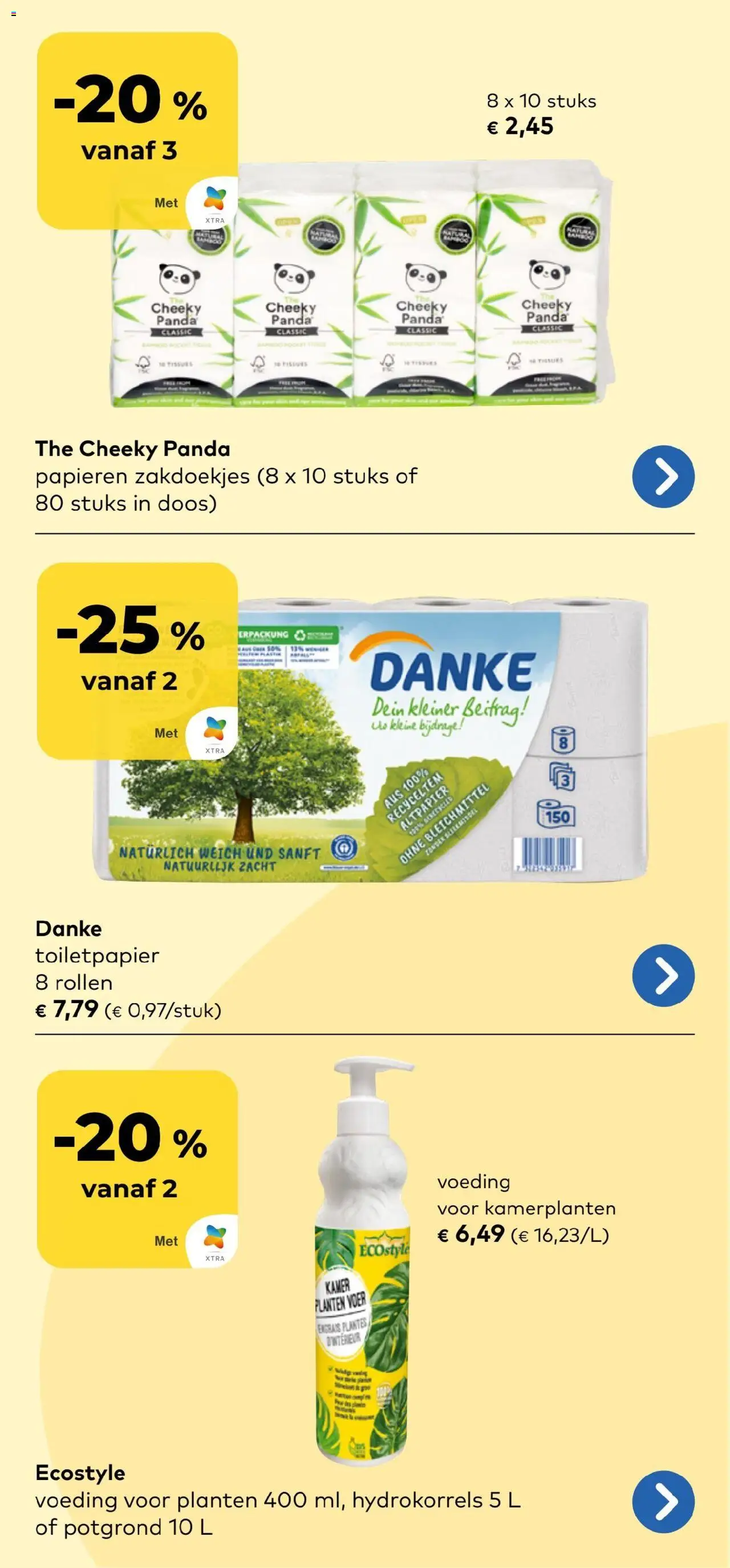  | Pagina: 13 | Producten: Kamerplanten, Toiletpapier