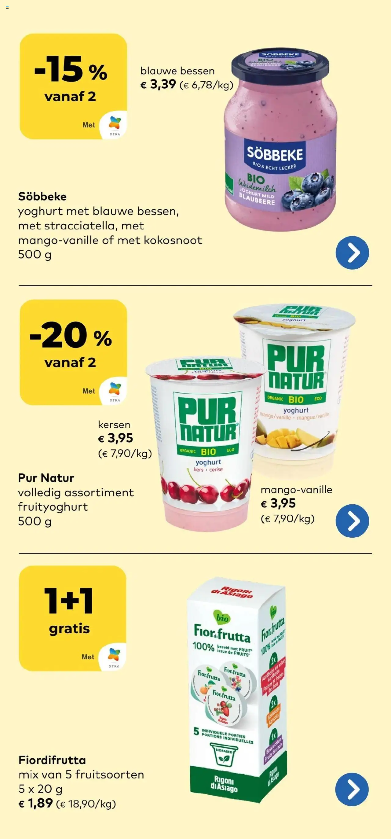  | Pagina: 12 | Producten: Aardbeien, Kersen, Yoghurt