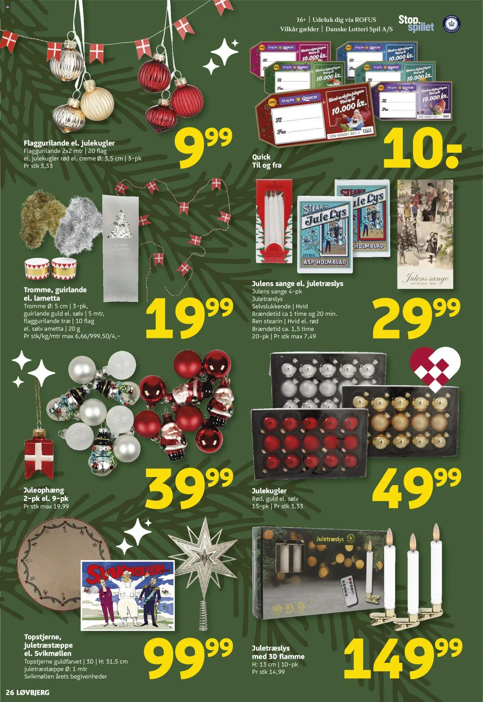 Løvbjerg tilbudsavis – gyldig fra 21.11.2025 | Side: 28 | Produkter: Creme, Spil