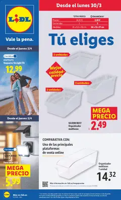 Vista previa Lidl folleto de bazar válido desde el 30.03.2026