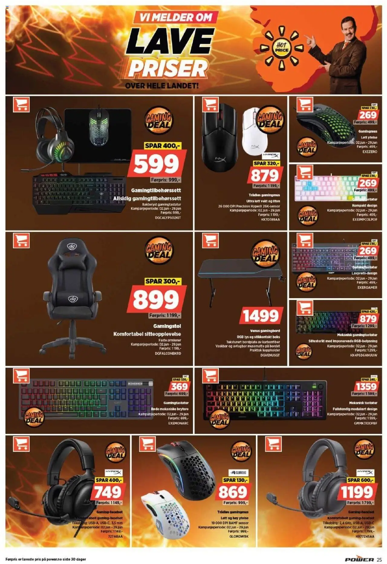  | Side: 25 | Produkter: Tastatur, Суміш дитяча, Lys, Stikkontakt