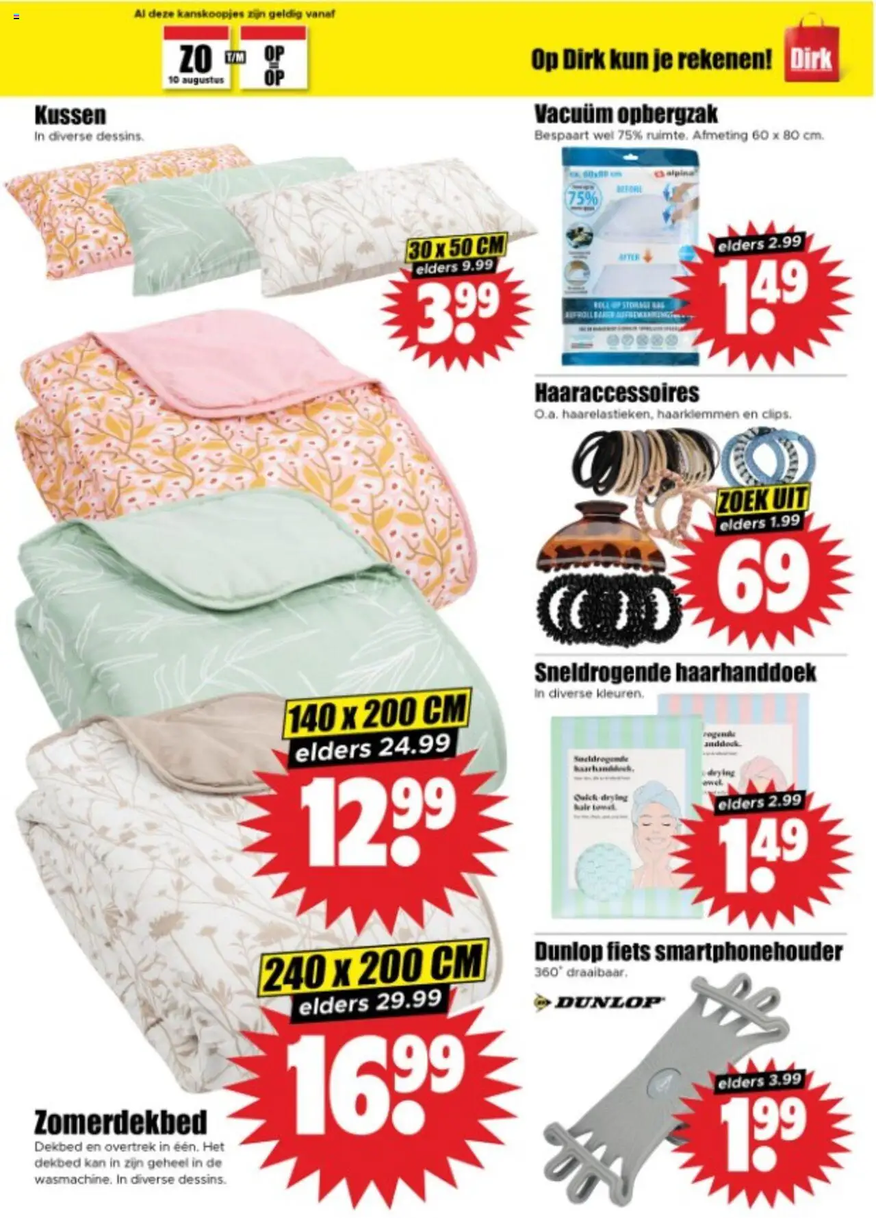  | Pagina: 33 | Producten: Dekbed, Kan, Kussen