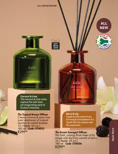 Justine Specials │ valid from 01.08.2025 | Page: 77 | Products: Diffuser, Lime