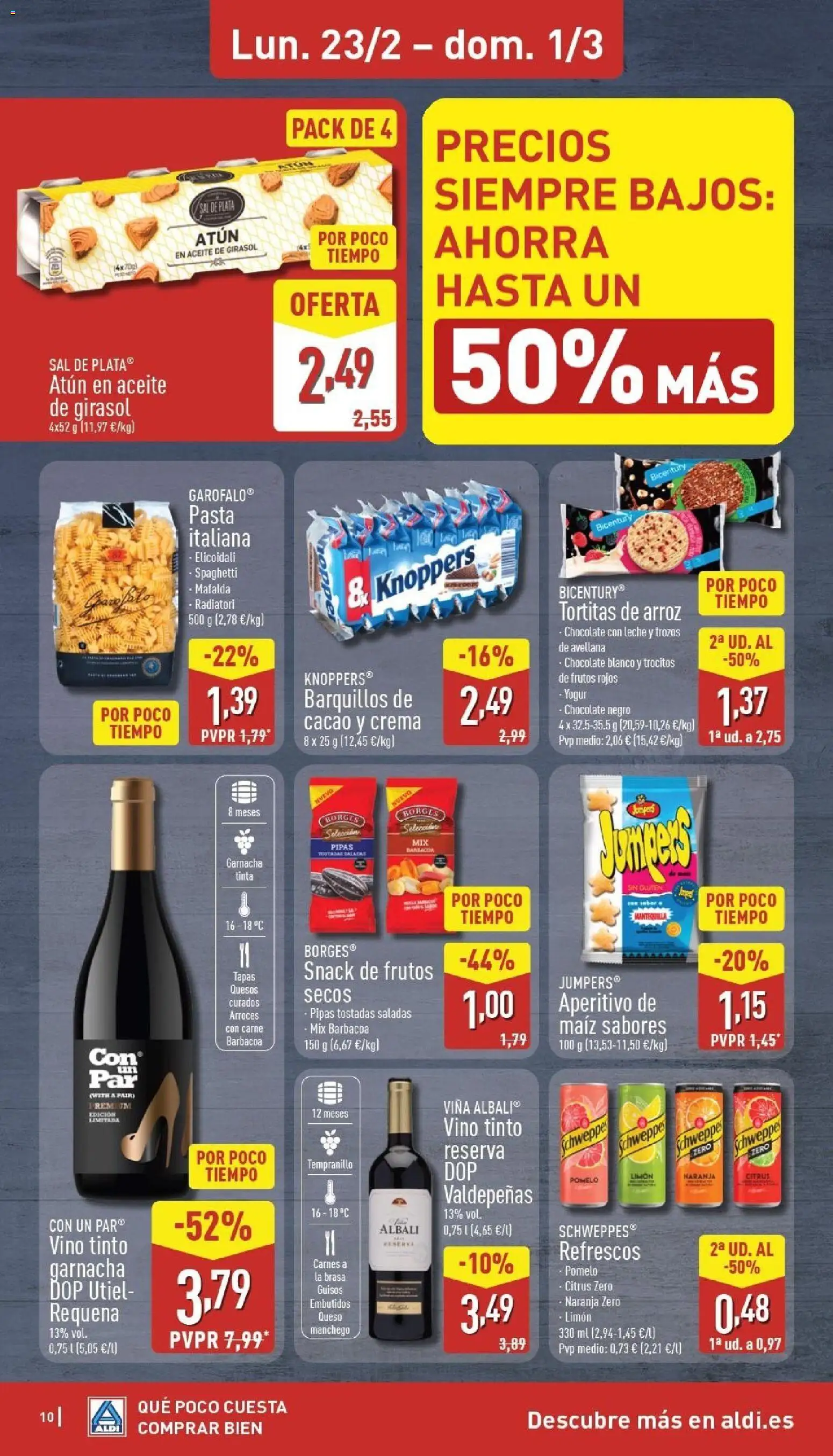 Aldi folleto Península │ válido desde el 23.02.2026 | Página: 10 | Productos: Crema, Νυχτικό, Barbacoa, Φρυγανιές σικάλεως