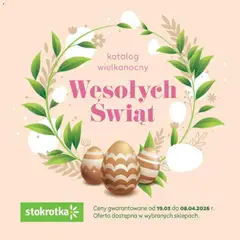Pogląd oferty "Stokrotka gazetka - Wielkanoc" - ważna od 19.03.2026