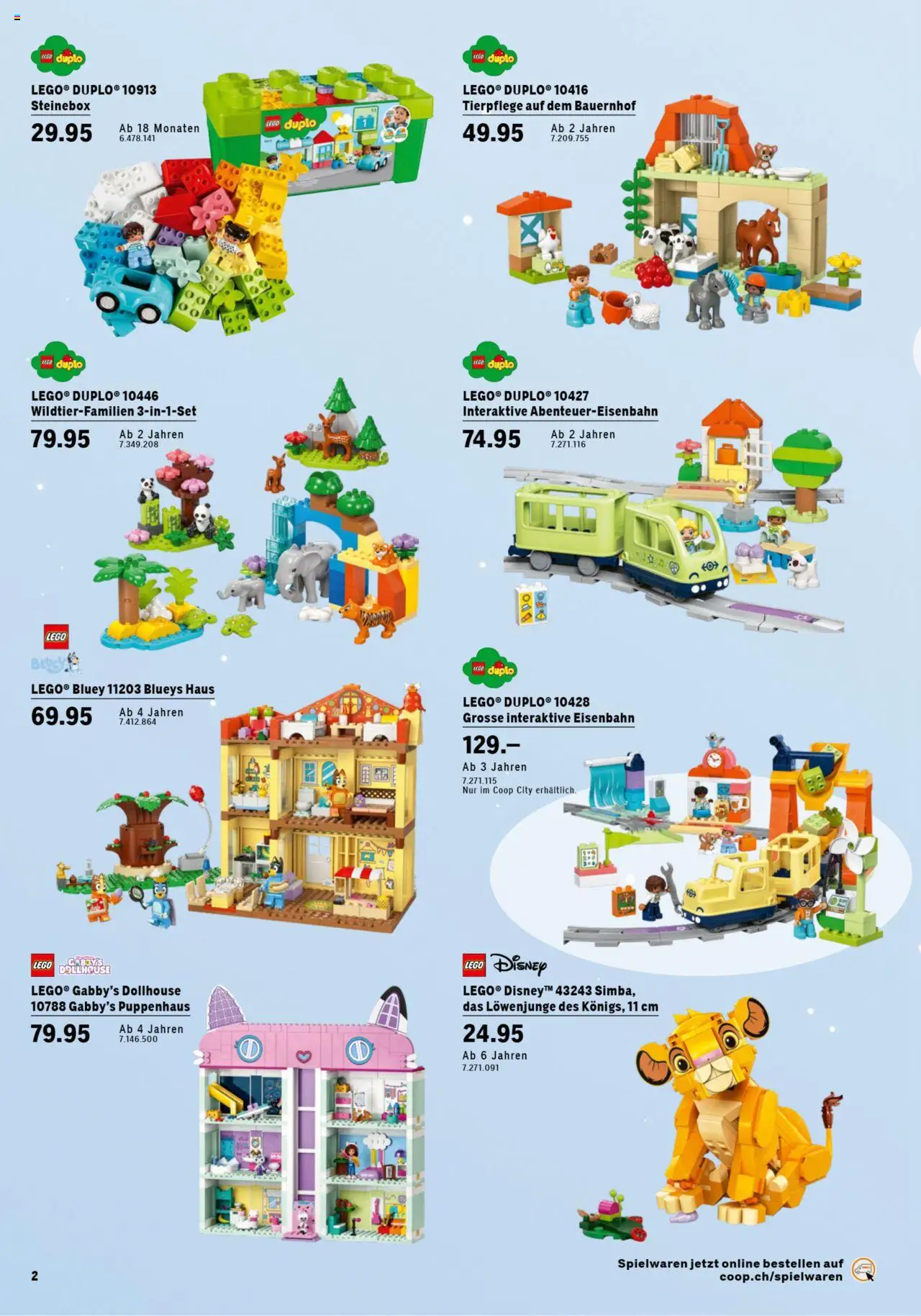 Coop Aktionen Zauberhafte Geschenkideen – gültig ab 08.10.2025 | Seite: 6