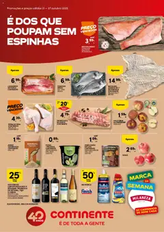 Pré-visualização Continente Semanal Continente Bom Dia válido de 21.10.2025