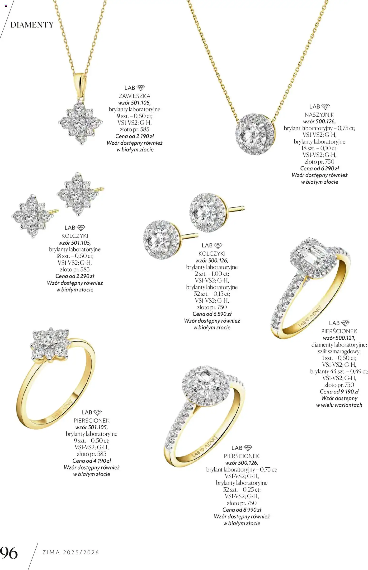 Apart promocje od 04.11.2025 | Strona: 98 | Produkty: Naszyjnik, Pierścionek