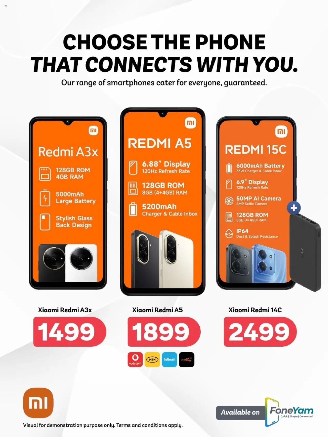 New PEP Stores catalogue – valid from 24.09.2025 | Page: 5 | Products: Phone, Camera, Cable, Battery