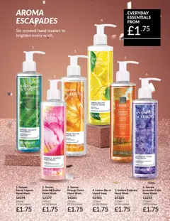 Preview of AVON - Black Friday valid from 01.11.2025 | Page: 263 | Products: Soap, Lavender, Basil, Orange