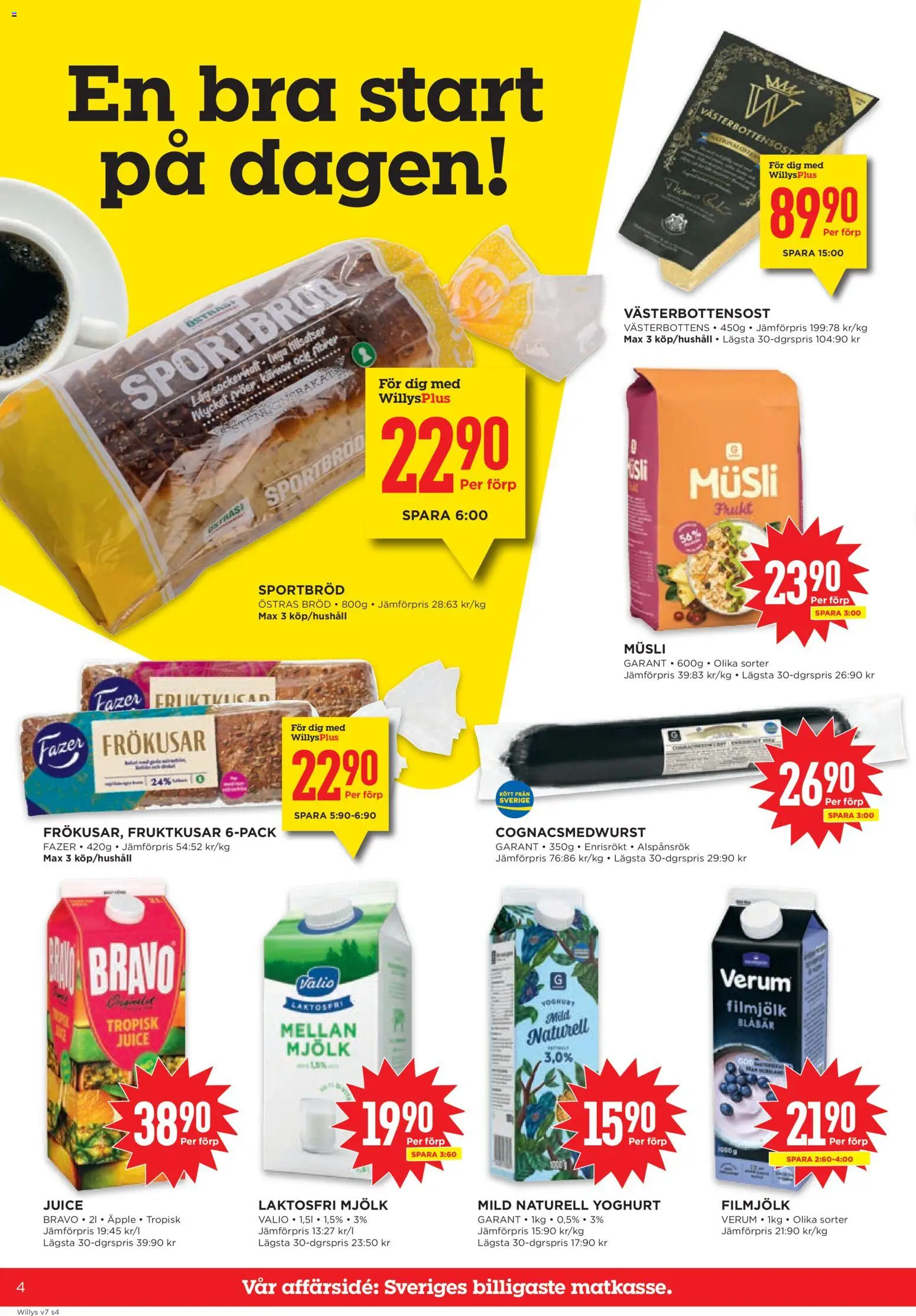 Willys reklamblad aktuell från 09.02.2026 | Sida: 4