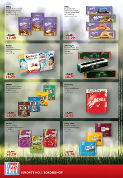 Travel Free Angebote ab 01.03.2026 gültig | Seite: 3 | Produkte: Box, Ritter sport, M&M's, Milka