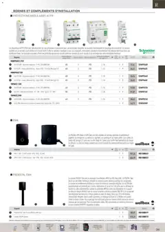 Rexel - Prévisualisation de Rexel Brochure Distribution et Gestion de l'Energie valide à partir de 01.12.2025 | Page: 46 | Produits: Câble, Base, Disjoncteur, Porte