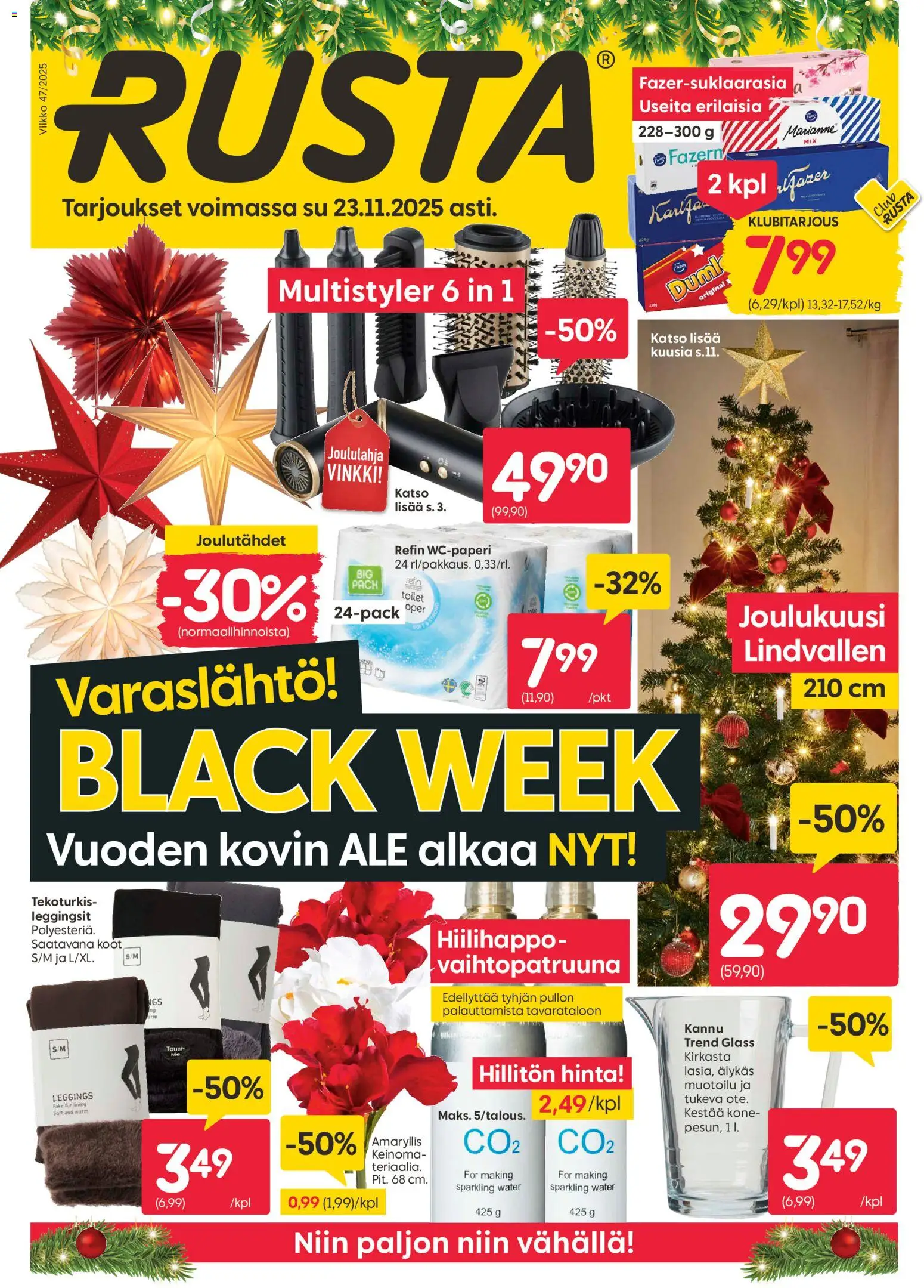 Rusta - Black Friday – voimassa 17.11.2025 alkaen | Sivu: 1 | Tuotteet: Leggingsit