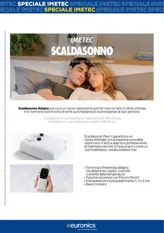 Anteprima del volantino Euronics Imetec catalogo valido a partire dal 15.11.2025 | Pagina: 5 | Prodotti: Letto, Materasso, Coprimaterasso