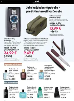 Oriflame leták platný od 22.10.2025 | Strana: 72 | Produkty: Pánske hodinky, Hodinky, Toaletná voda